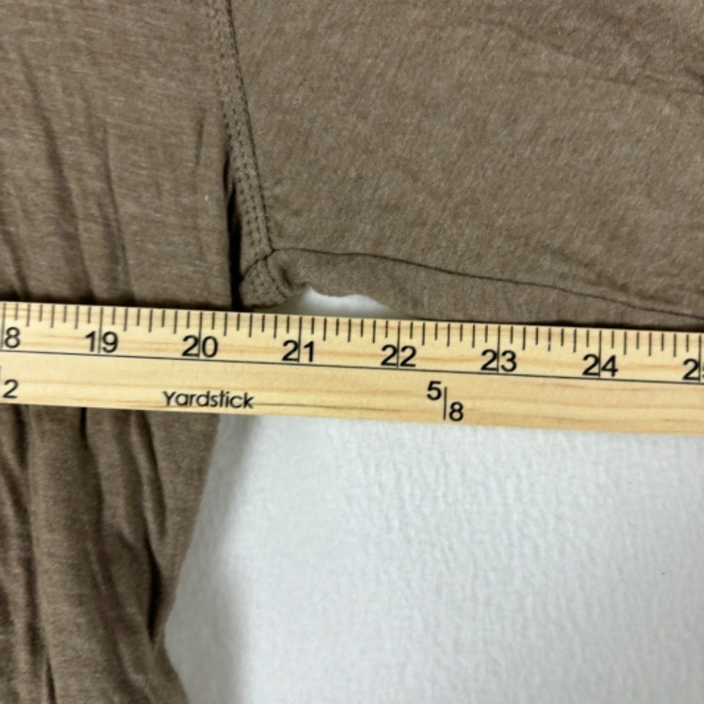 North Hudson Outfitters Men’s Brown Long Sleeve Shirt/Sweater Soft/Ruffled - Picture 8 of 10